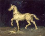 文森特 威廉 梵高 : 马的石膏像